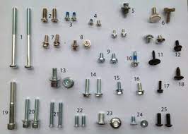 Tên các loại ốc vít phổ biến khác nhau và đặc điểm của chúng